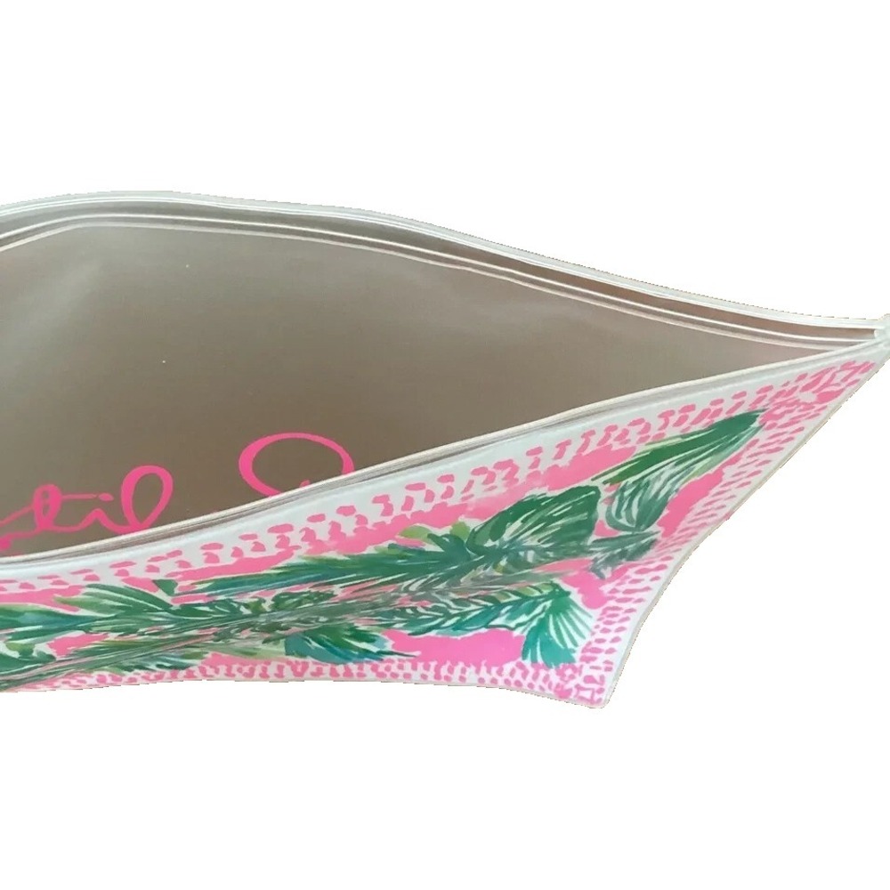 NWOT LILLY PULITZER SWIM SUIT PACKING ZIP UP BAG TRAVEL WATERPROOF BEACH POOL - Picture 3 of 6